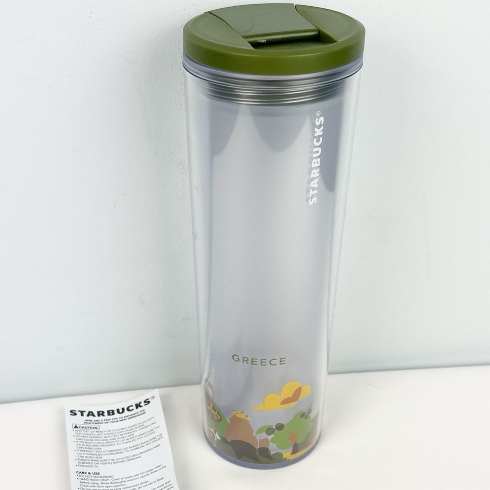 Starbucks Travel Mug 16oz Tumbler You Are Here Series-Greece Brand New